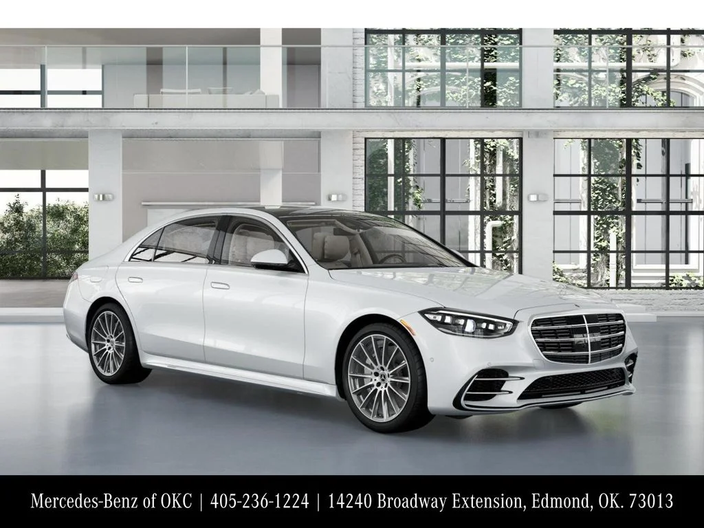 New 2026 White Mercedes-Benz S 500 image 11