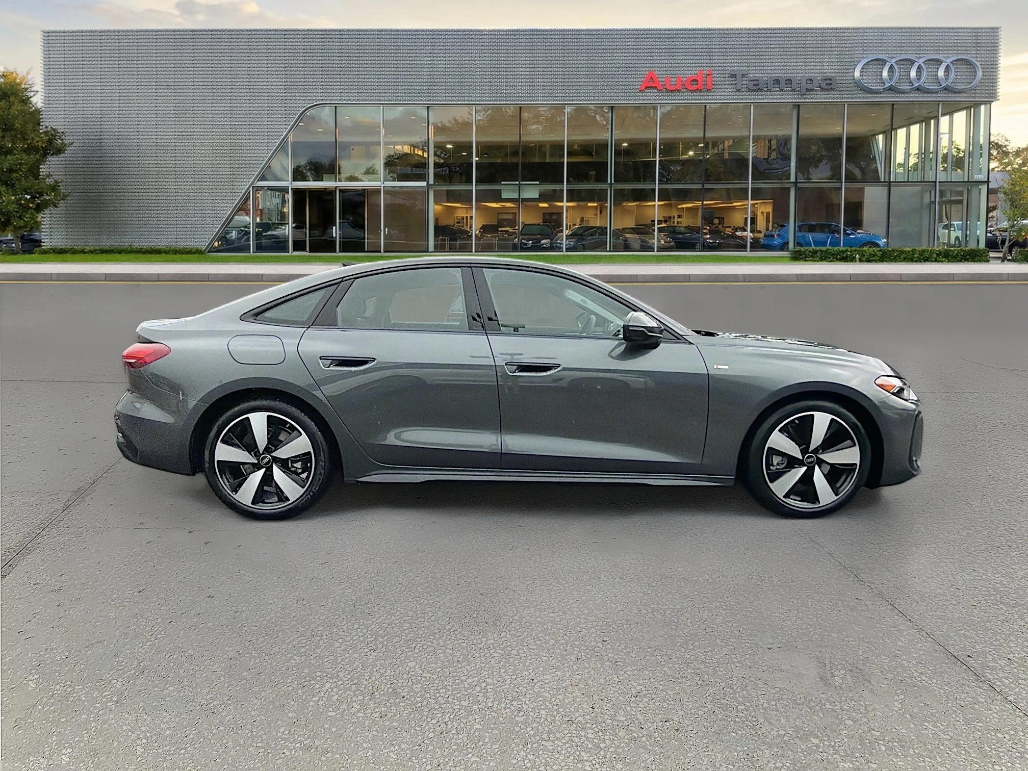 New 2026 Daytona Gray Pearl Effect Audi Premium Plus image 2