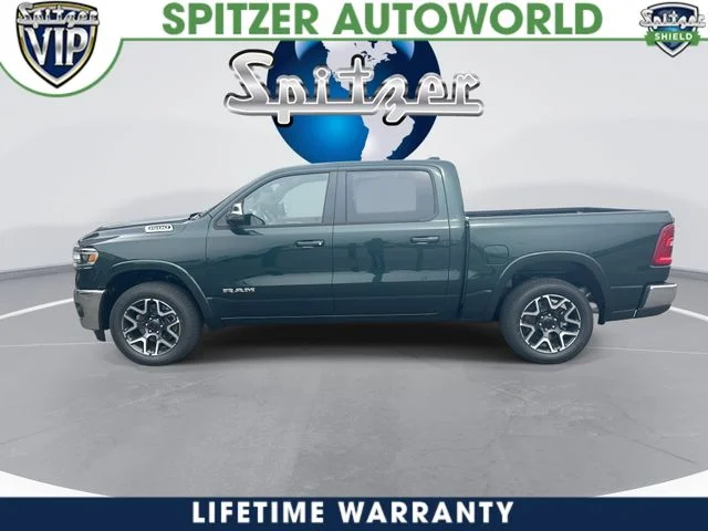 New 2026 Serrano-Green Metallic Exterior Paint RAM Laramie image 6