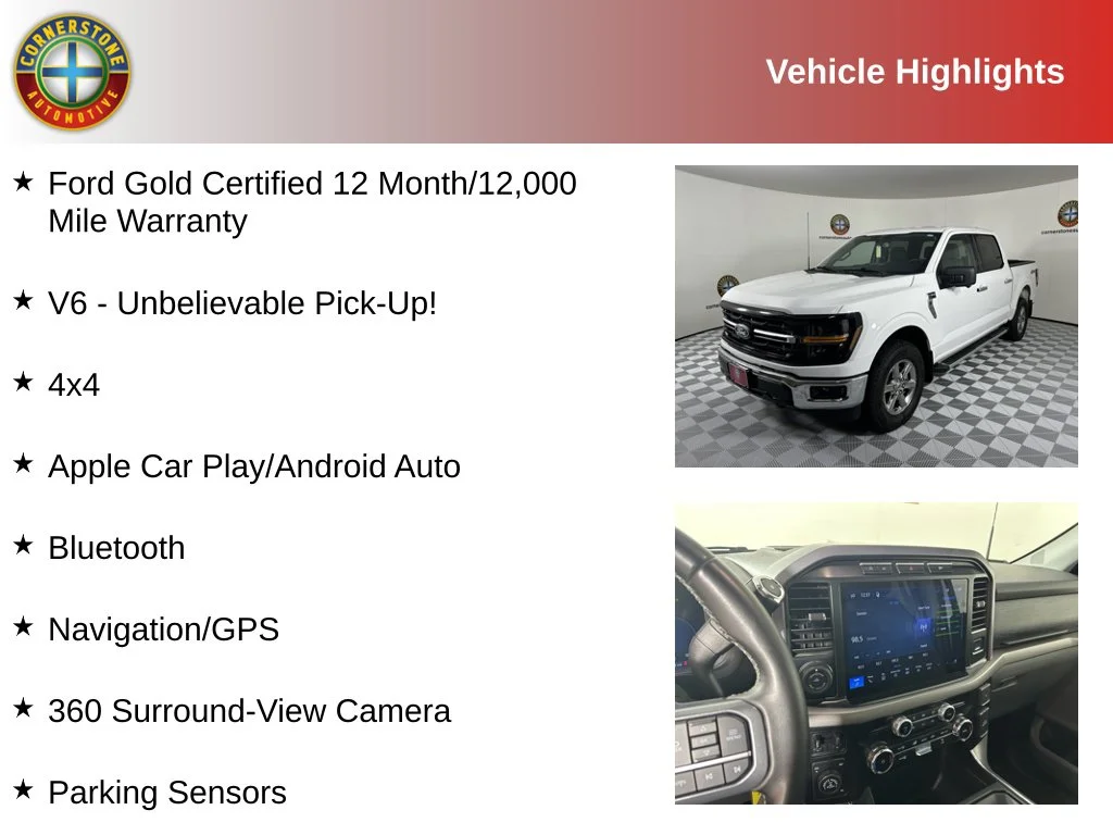 Certified 2024 Ford F-150 XLT with VIN 1FTFW3L80RKD87193 for sale in Elk River, Minnesota