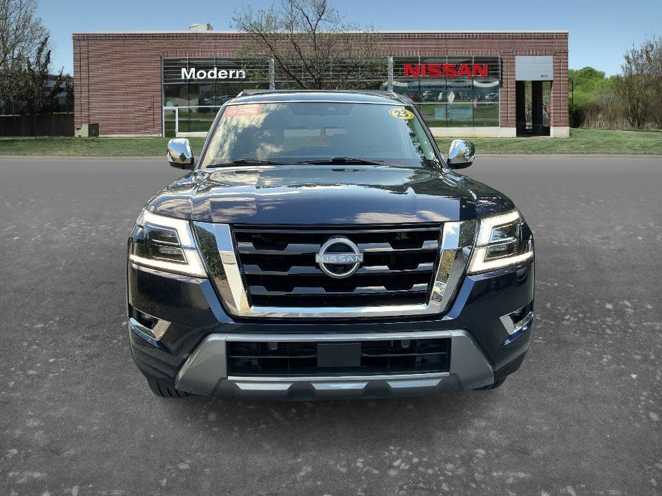 Used 2023 Hermosa Blue Pearl Nissan Platinum image 6