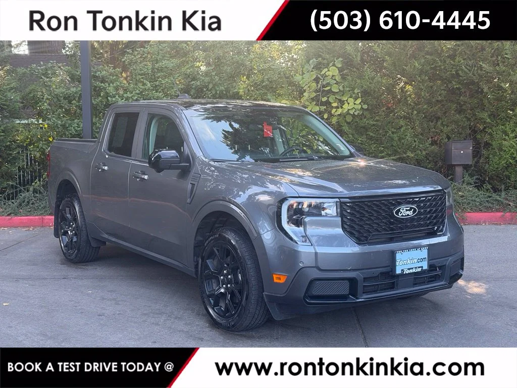 Used 2025 Gray Metallic Ford Lariat image 1