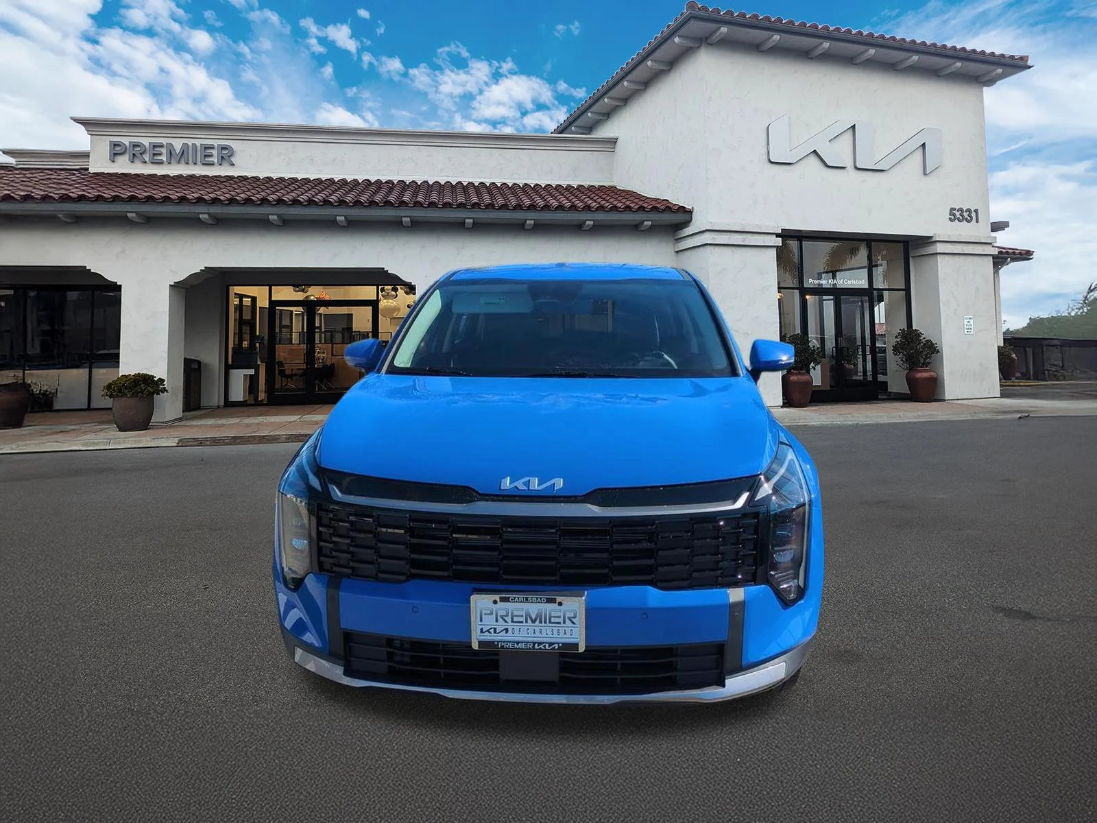 New 2026 Nebular Blue Kia EX image 3