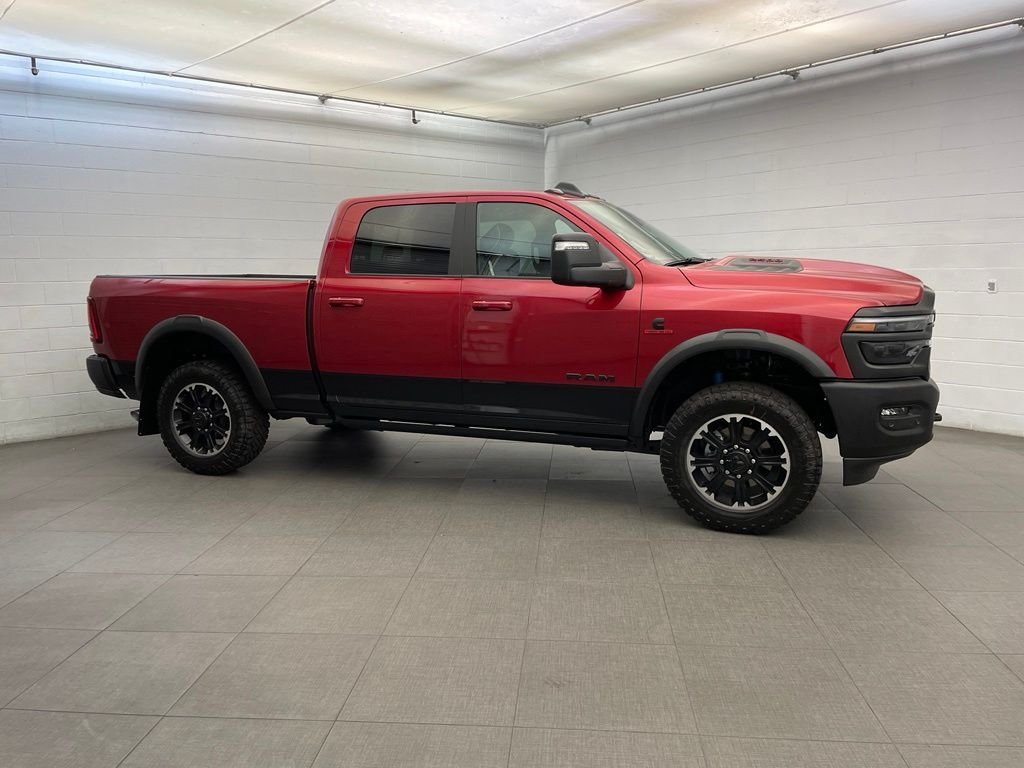 New 2026 Molten Red Pearl-Coat Exterior Paint RAM Rebel image 2
