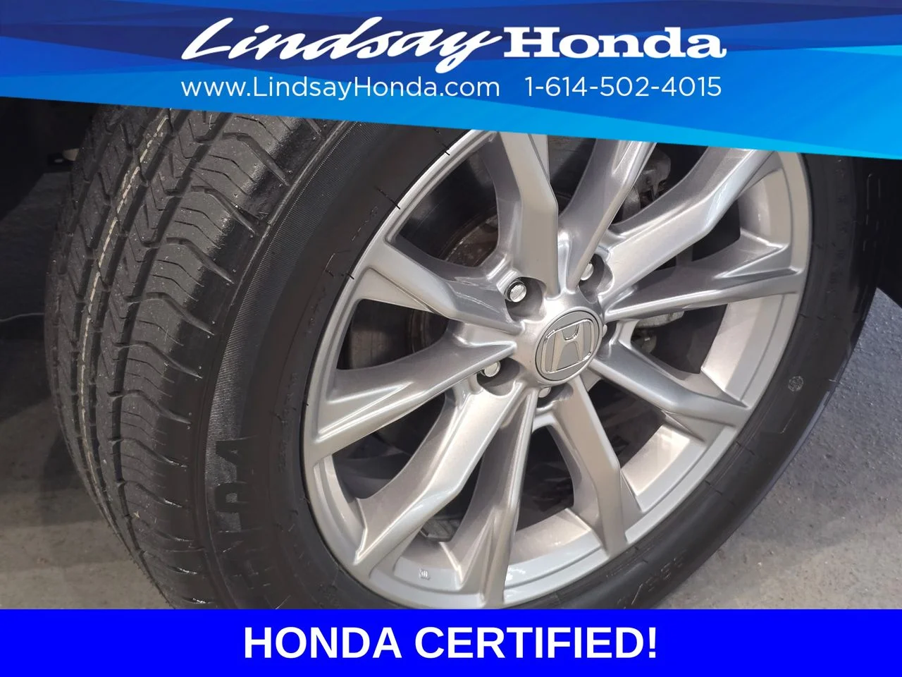 Certified Used 2024 Meteorite Gray Metallic Honda EX image 26