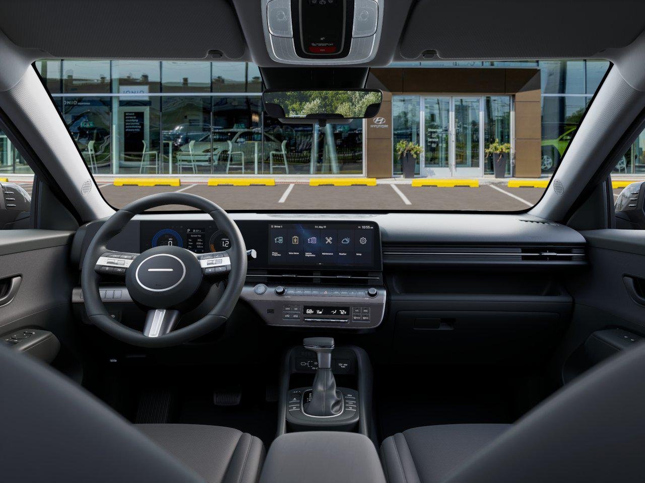 New 2027 Atlas White Hyundai SEL Sport AWD image 11