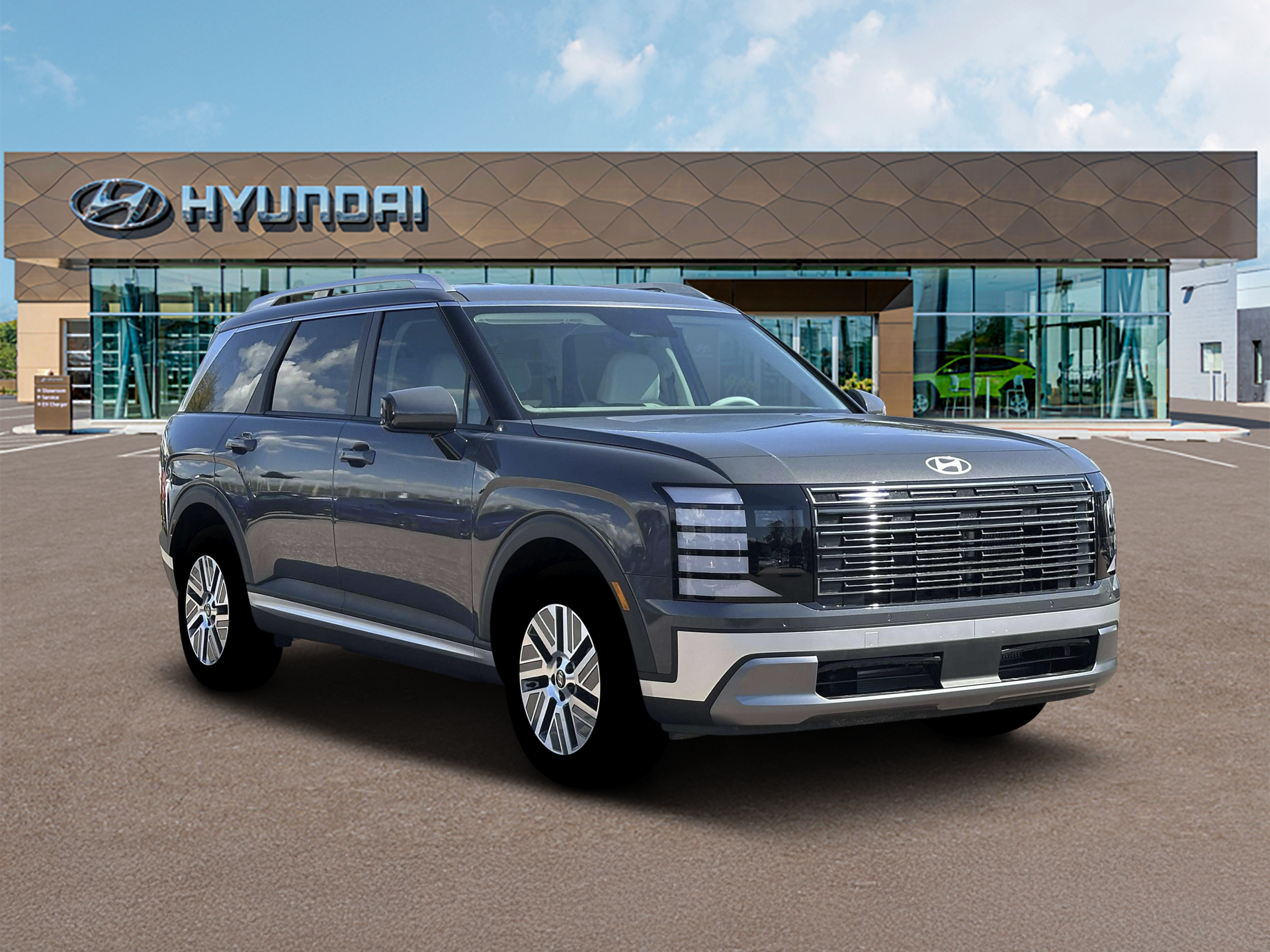 New 2026 Gray Pearl Hyundai Blue SEL image 10