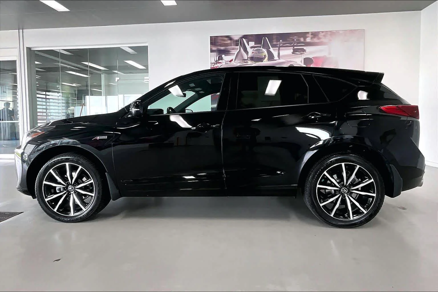 Certified Used 2025 Majestic Black Pearl Acura SH-AWD A-SPEC ADV image 3