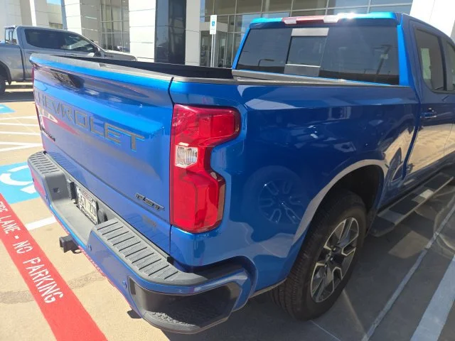 Used 2023 GLACIER BLUE METALLIC Chevrolet RST image 3