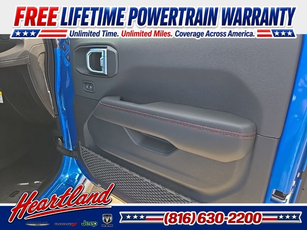 New 2026 Hydro Blue Pearl-Coat Exterior Paint Jeep Rubicon image 86