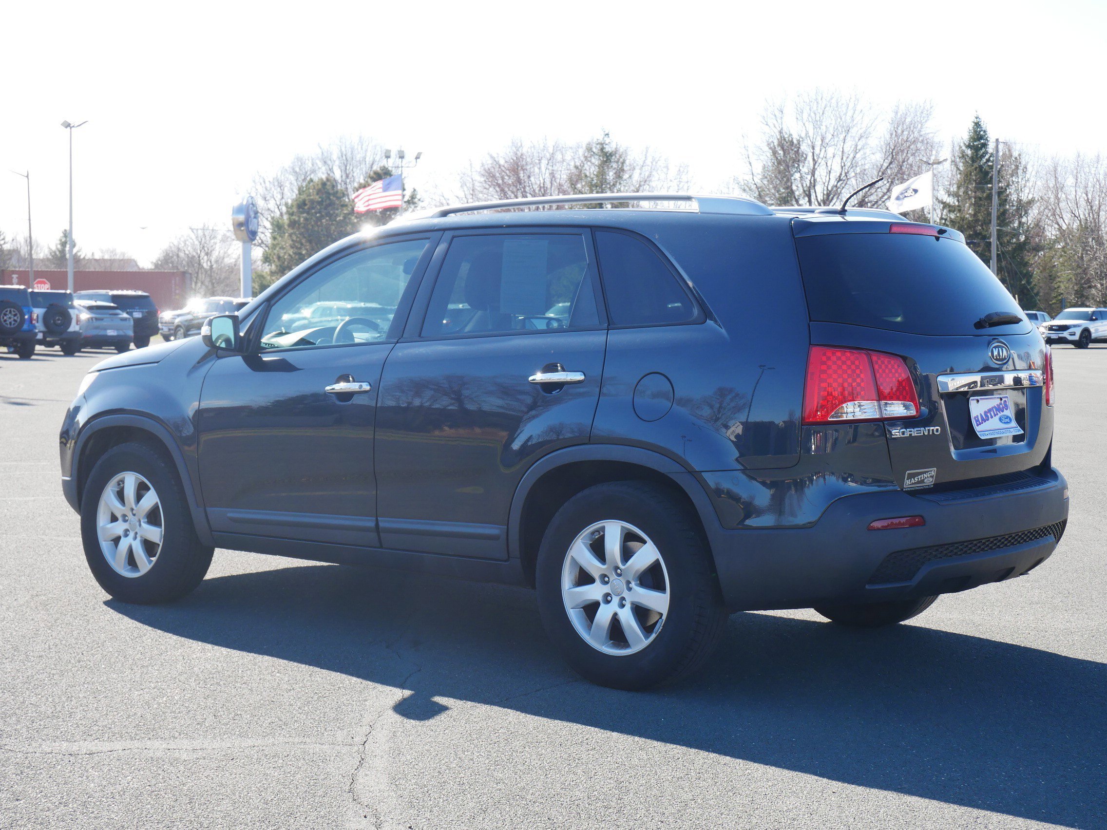 Used 2013 Baltic Blue Kia LX image 3