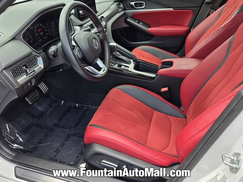 Used 2024 Platinum White Pearl Acura CVT W/A-SPEC TECHNOLOGY PACKAGE image 8