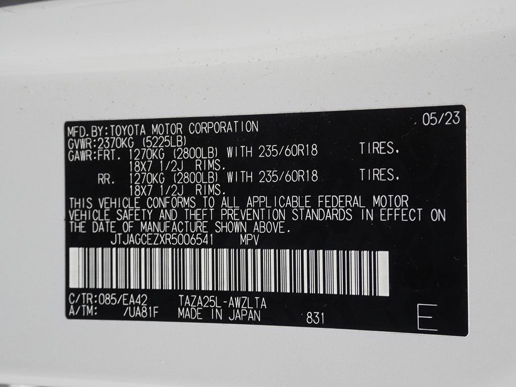Used 2024 White Lexus 350 Base image 53