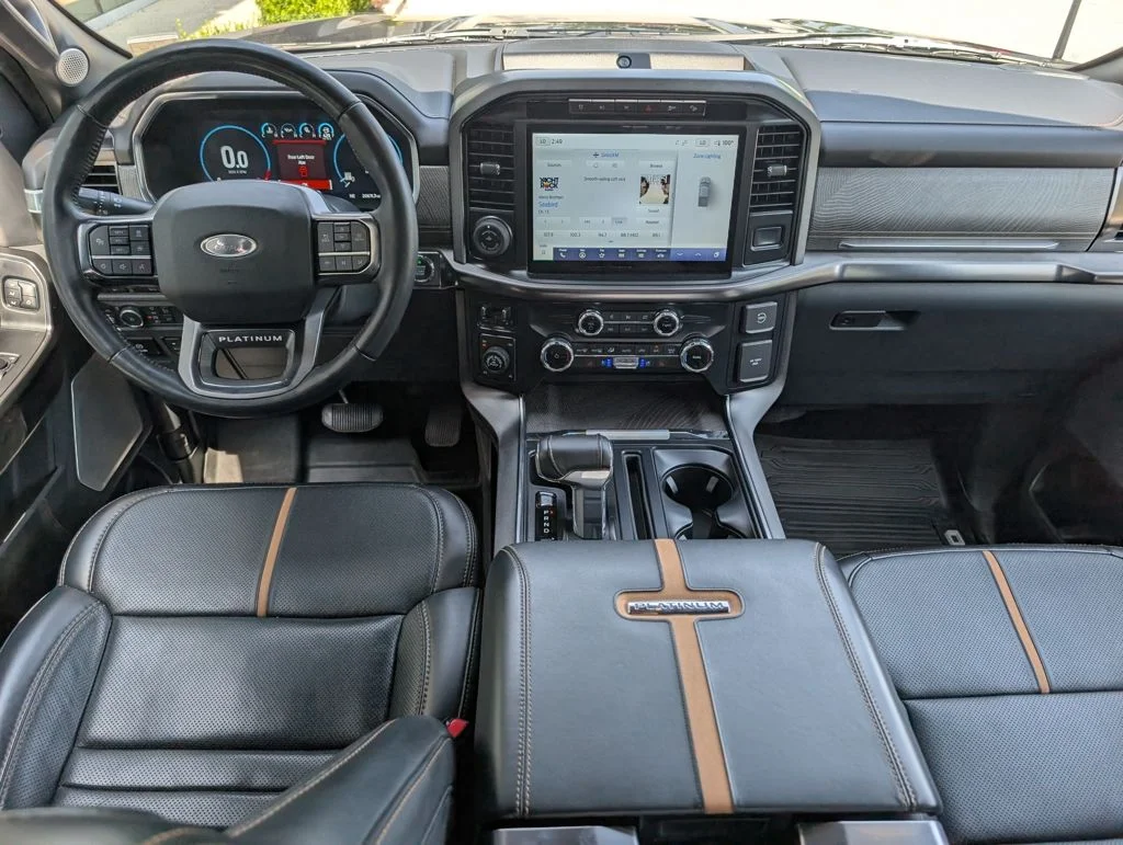 Used 2023 Blue Ford Platinum image 11