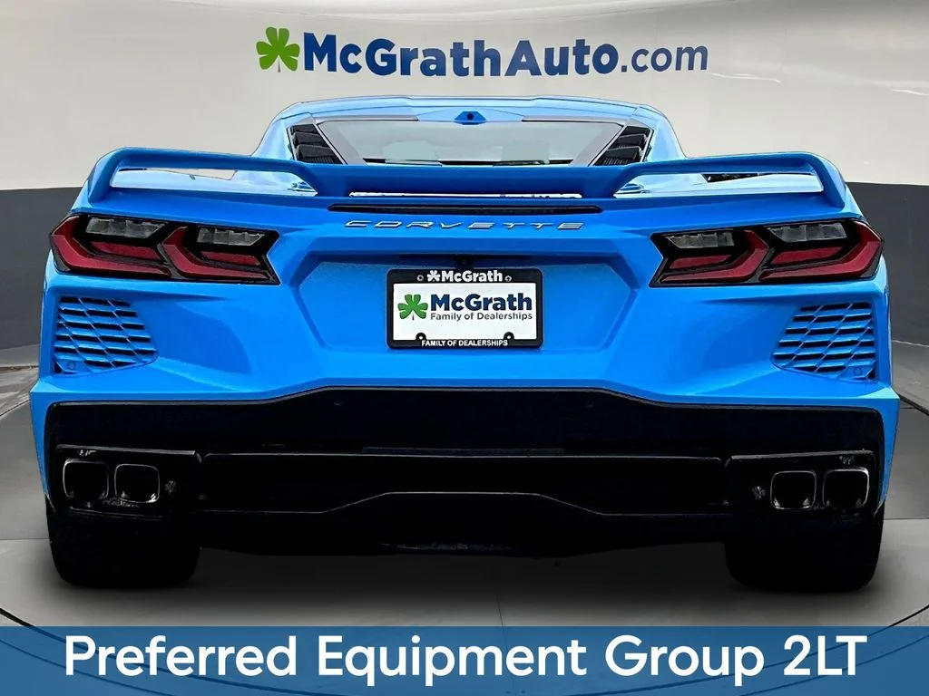 Used 2021 Blue Chevrolet Stingray image 7