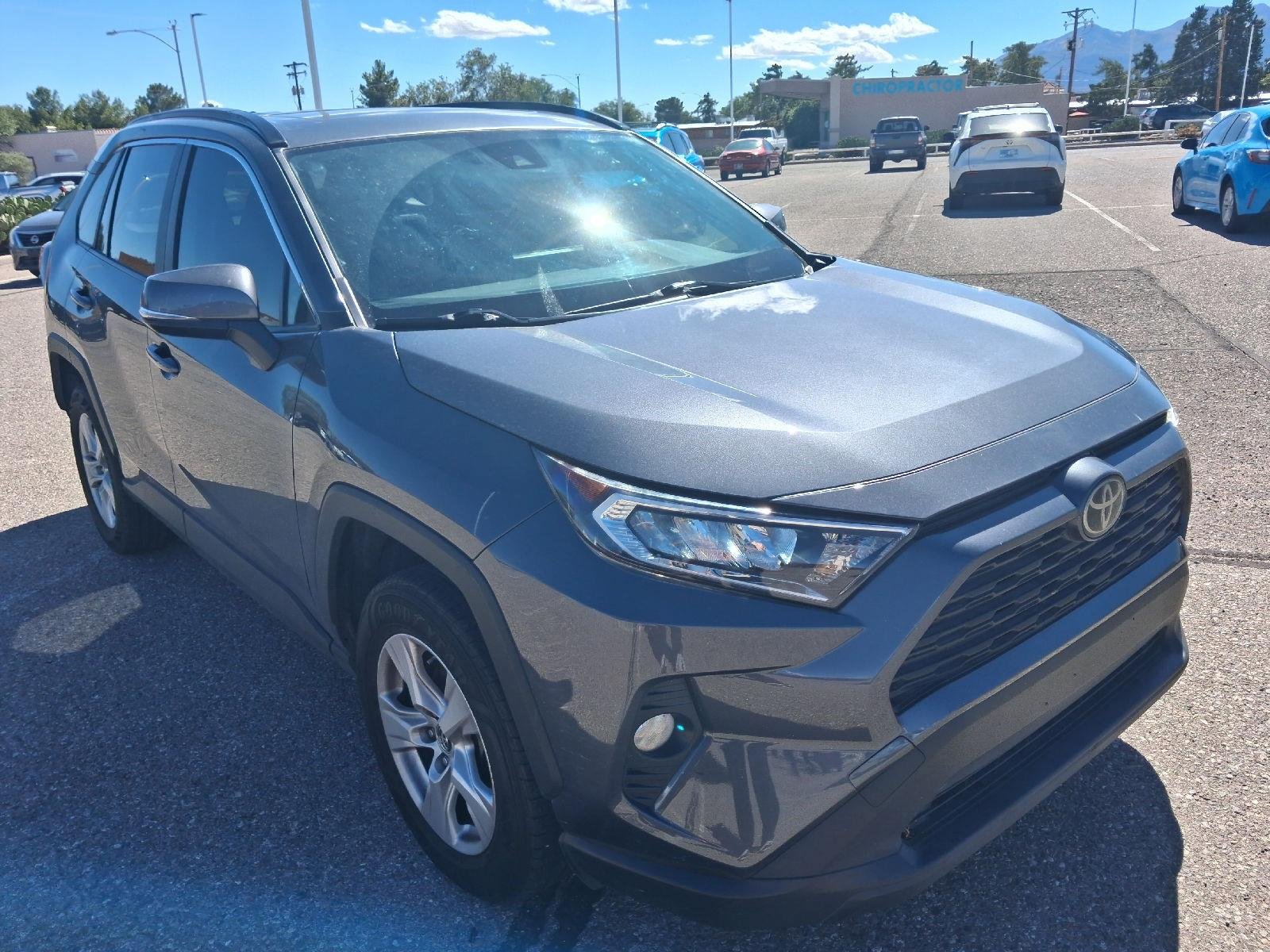 Used 2019 Magnetic Gray Metallic Toyota XLE image 7