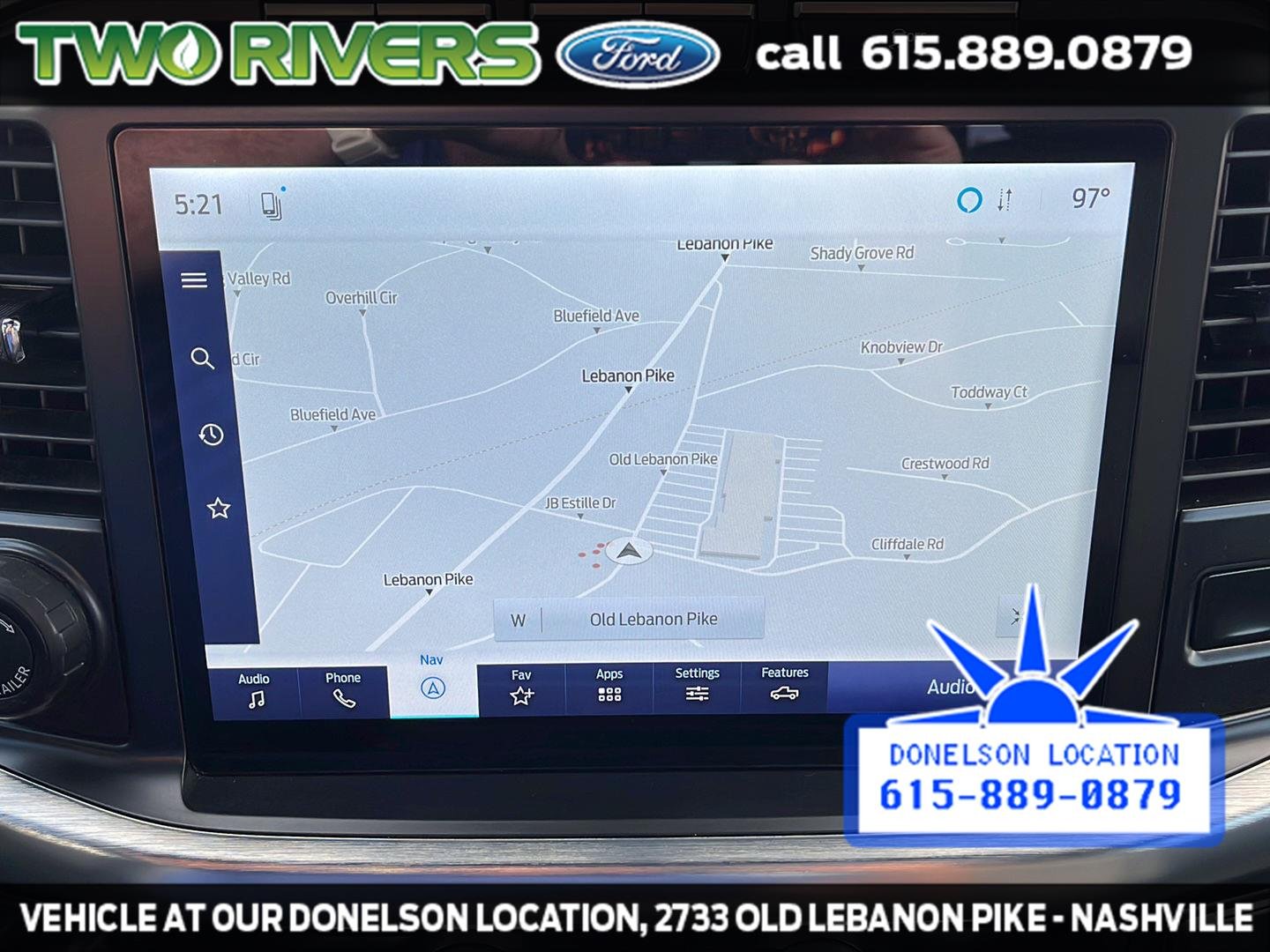 Used 2021 Carbonized Gray Metallic Ford LARIAT image 36