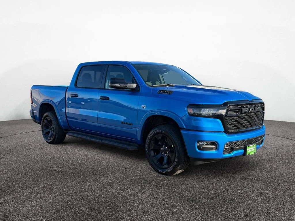 New 2026 Hydro Blue Pearl-Coat Exterior Paint RAM Big Horn/Lone Star image 7