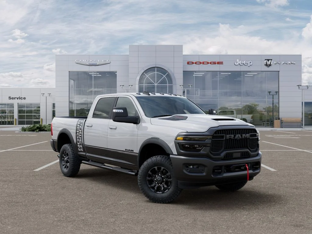 New 2025 Bright White Clear-Coat Exterior Paint RAM Power Wagon image 5
