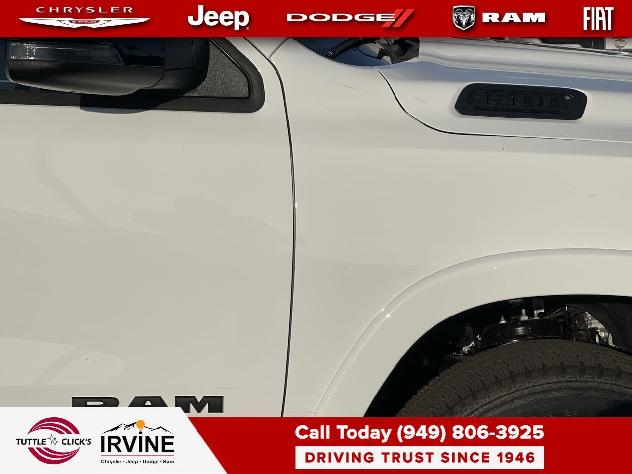 New 2026 Bright White Clearcoat RAM Big Horn image 8