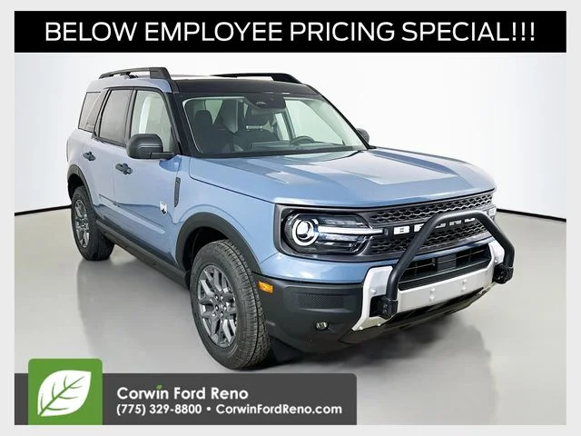 New 2026 Azure Gray Metallic Tri-Coat Ford Big Bend image 1