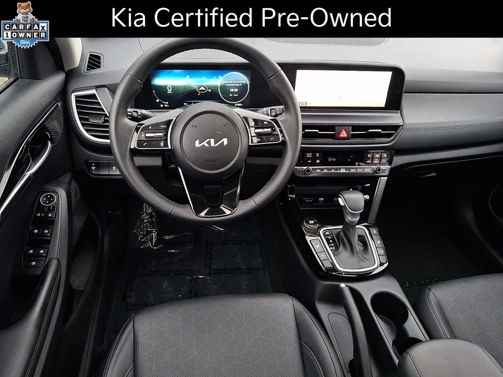Certified Used 2024 Blue Kia EX image 12