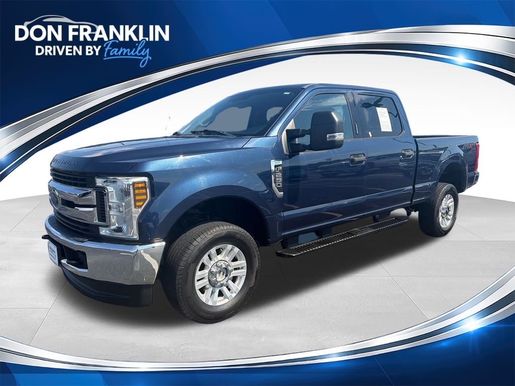Used 2019 Blue Ford XLT image 1