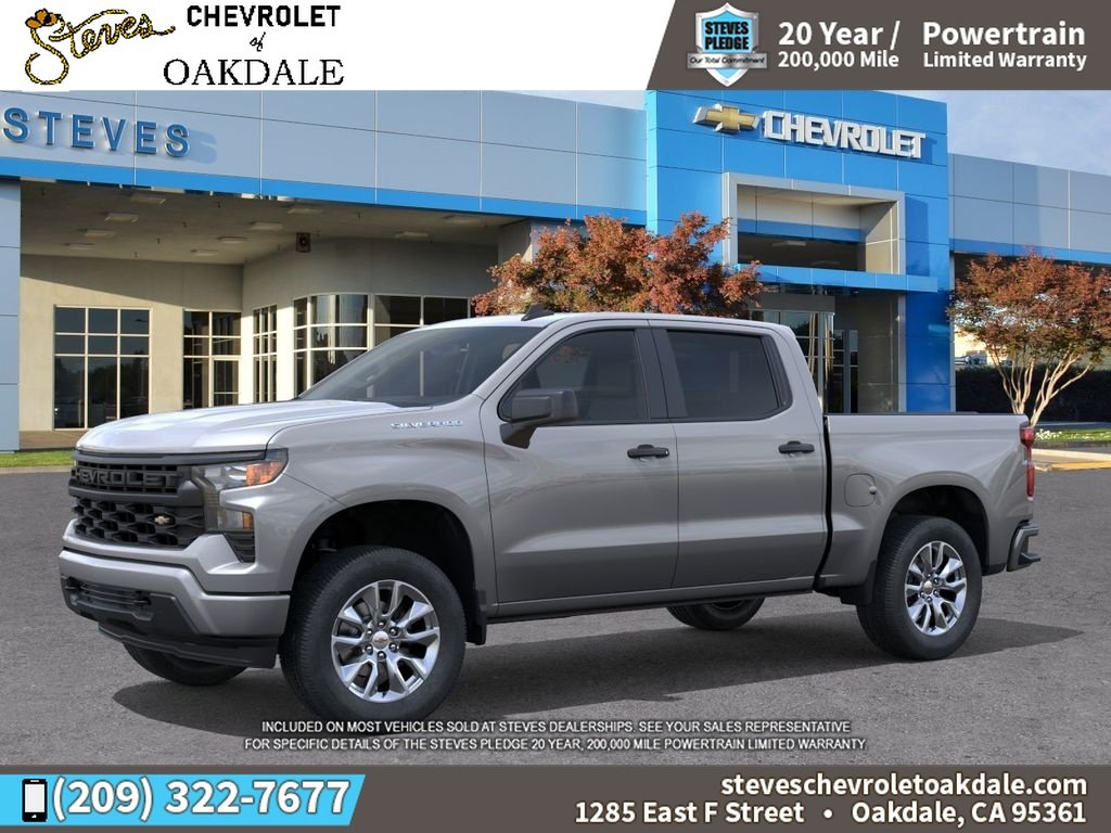 New 2026 Sterling Gray Metallic Chevrolet Custom image 2