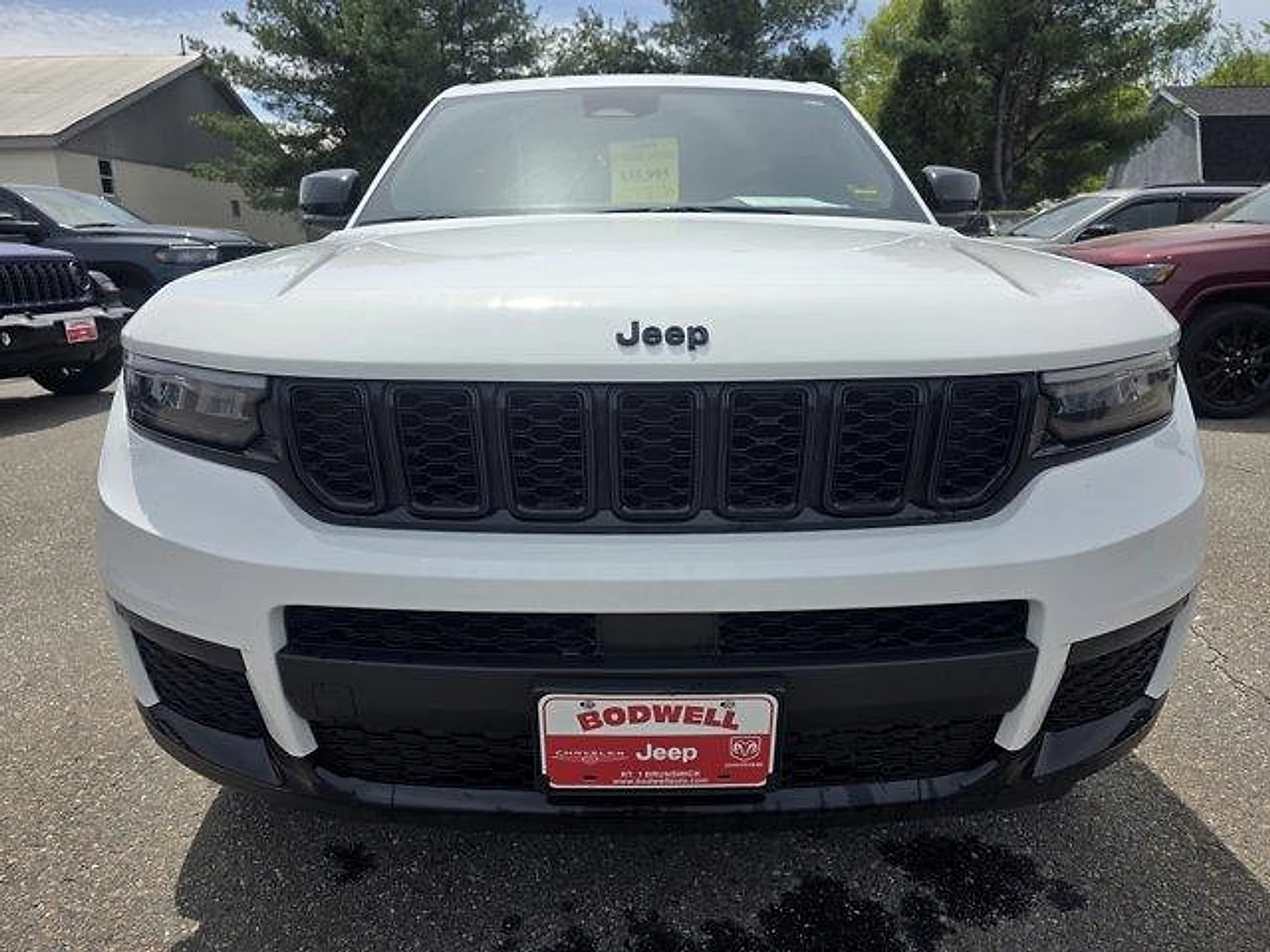 Used 2023 Bright White Clearcoat Jeep Altitude 4x4 image 8