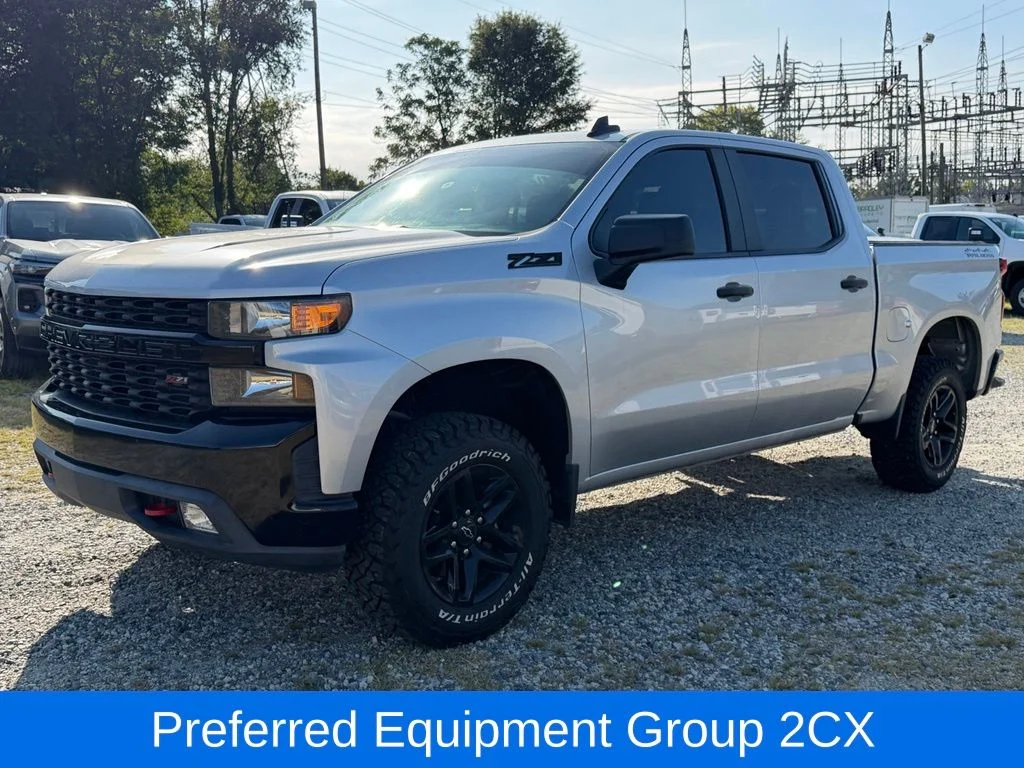 Used 2021 Silver Chevrolet Custom Trail Boss image 9