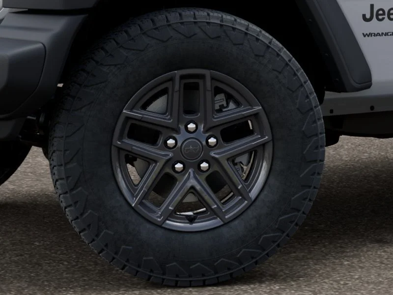 New 2026 Bright White Clear-Coat Exterior Paint Jeep Sport S image 9