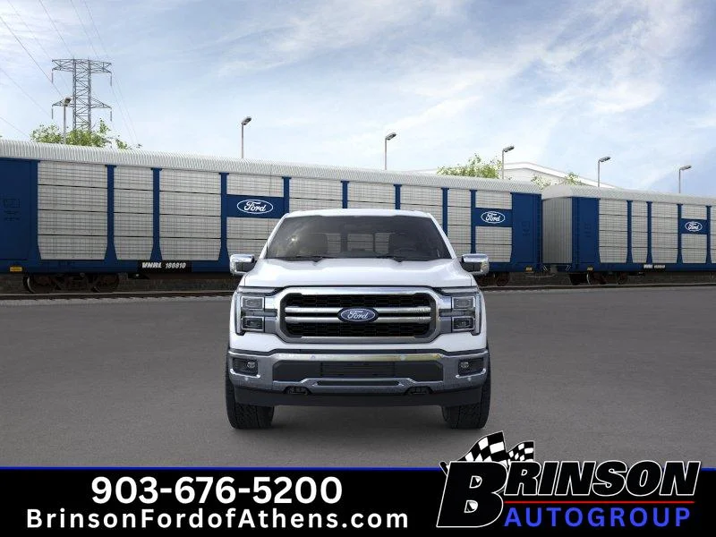 New 2026 Star White Metallic Tri-Coat Ford LARIAT image 6