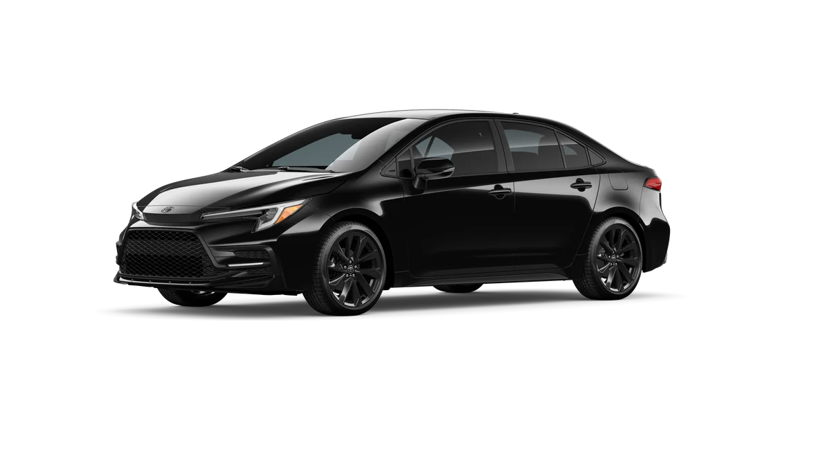 New 2026 Midnight Black Metallic Toyota SE image 24