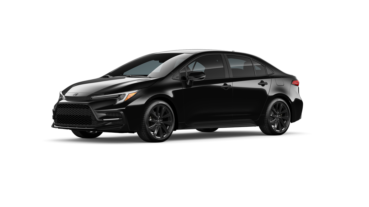 New 2026 Midnight Black Metallic Toyota SE image 24