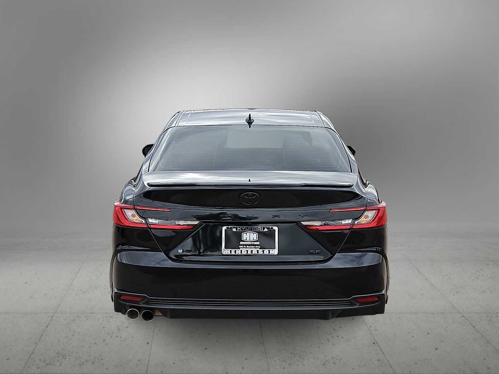 Used 2025 Midnight Black Metallic Toyota SE image 7