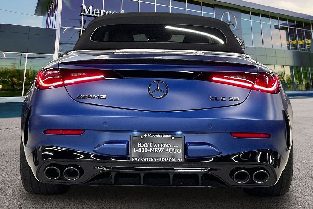 New 2026 MANUFAKTUR Starling Blue Magno Mercedes-Benz AMG® CLE 53 4MATIC+ Cabriolet image 4