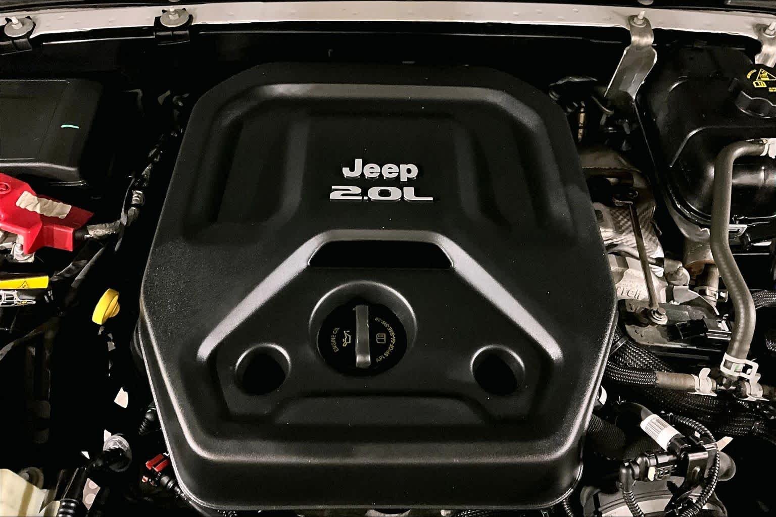 Used 2022 Bright White Clearcoat Jeep Unlimited Sport image 29