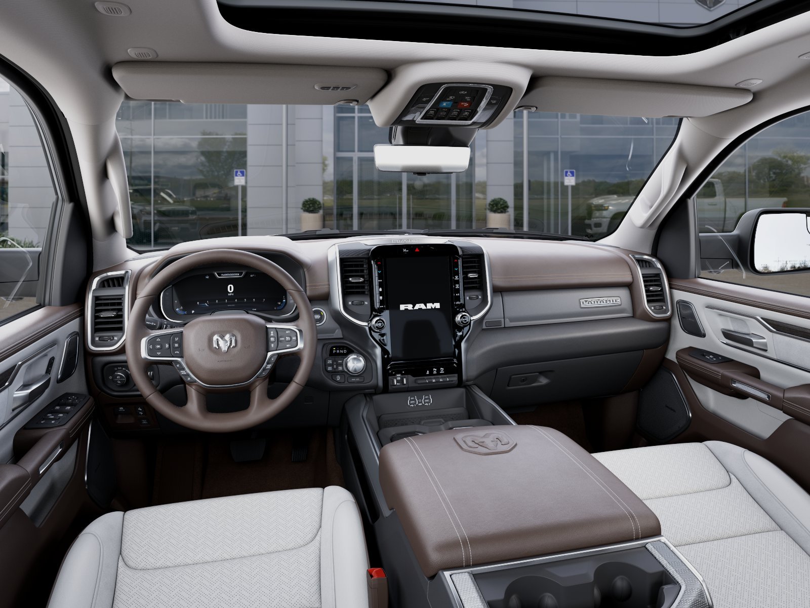 New 2027 Granite Crystal Metallic Clear-Coat Exterior Paint RAM Laramie image 40
