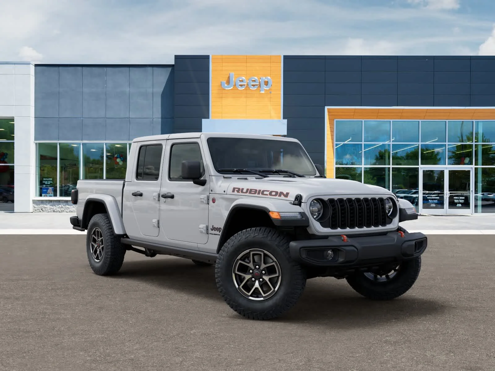 New 2026 Bright White Clearcoat Jeep Rubicon image 5
