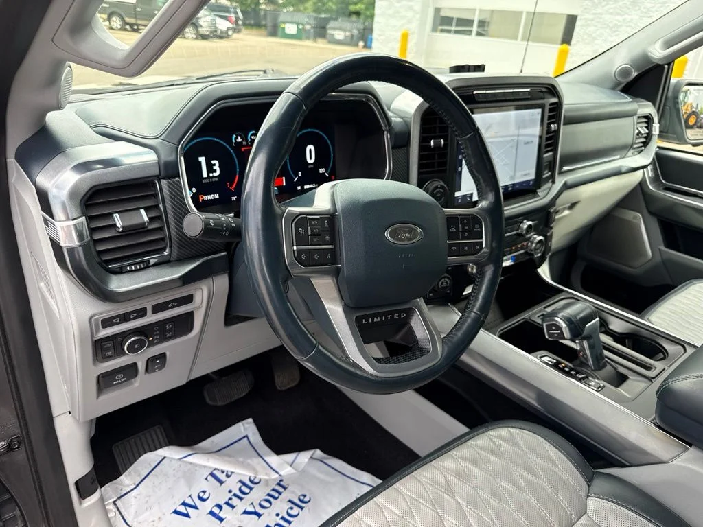 Used 2021 Carbonized Gray Metallic Ford Limited image 15