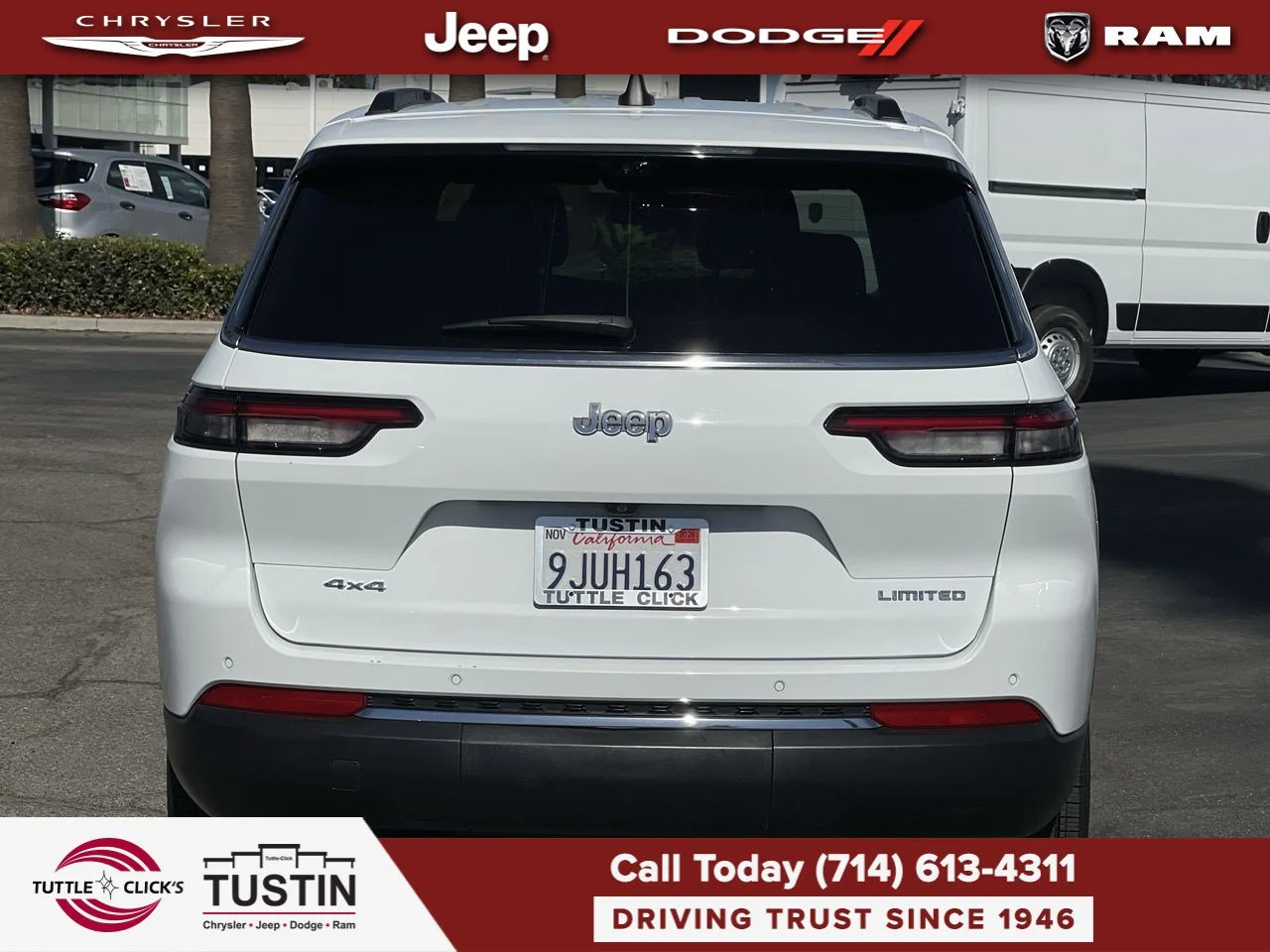 Used 2023 Bright White Clearcoat Jeep Limited image 14