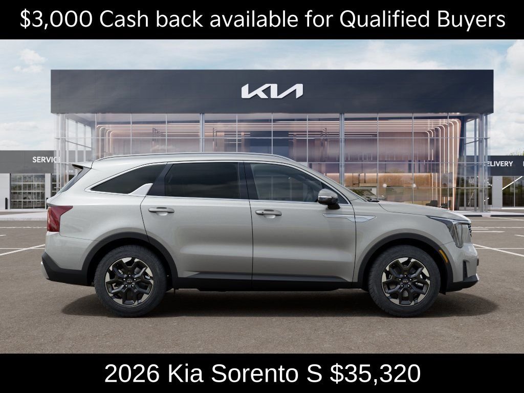New 2026 Ivory Silver Kia S image 8