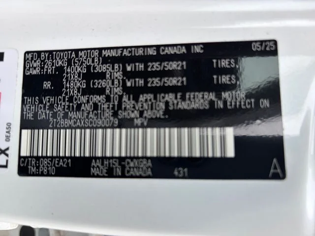 Used 2025 White Lexus 350h Premium image 30
