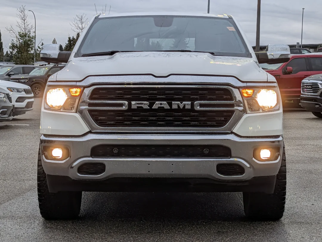 Used 2023 White RAM Big Horn - - 4x4 - 3.6L Pentastar V6 - Crew Cab - 12 Uconnect Display - Backup Camera & More! image 3