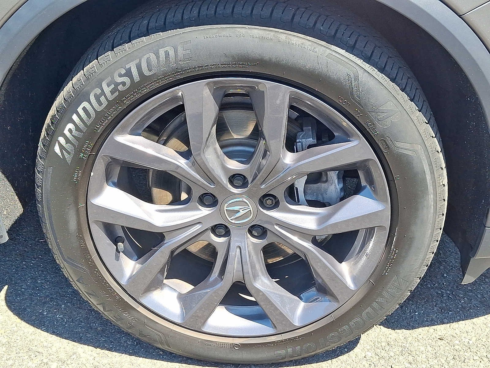 Certified Used 2024 Liquid Carbon Metallic Acura SH-AWD A-SPEC image 9