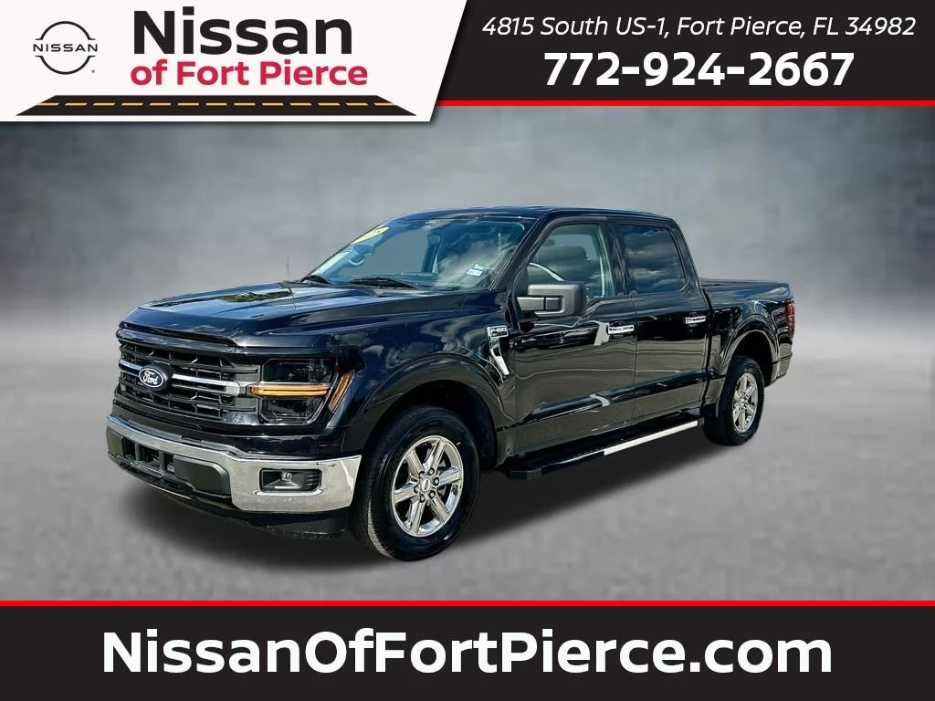 Used 2025 Black Ford XLT image 1