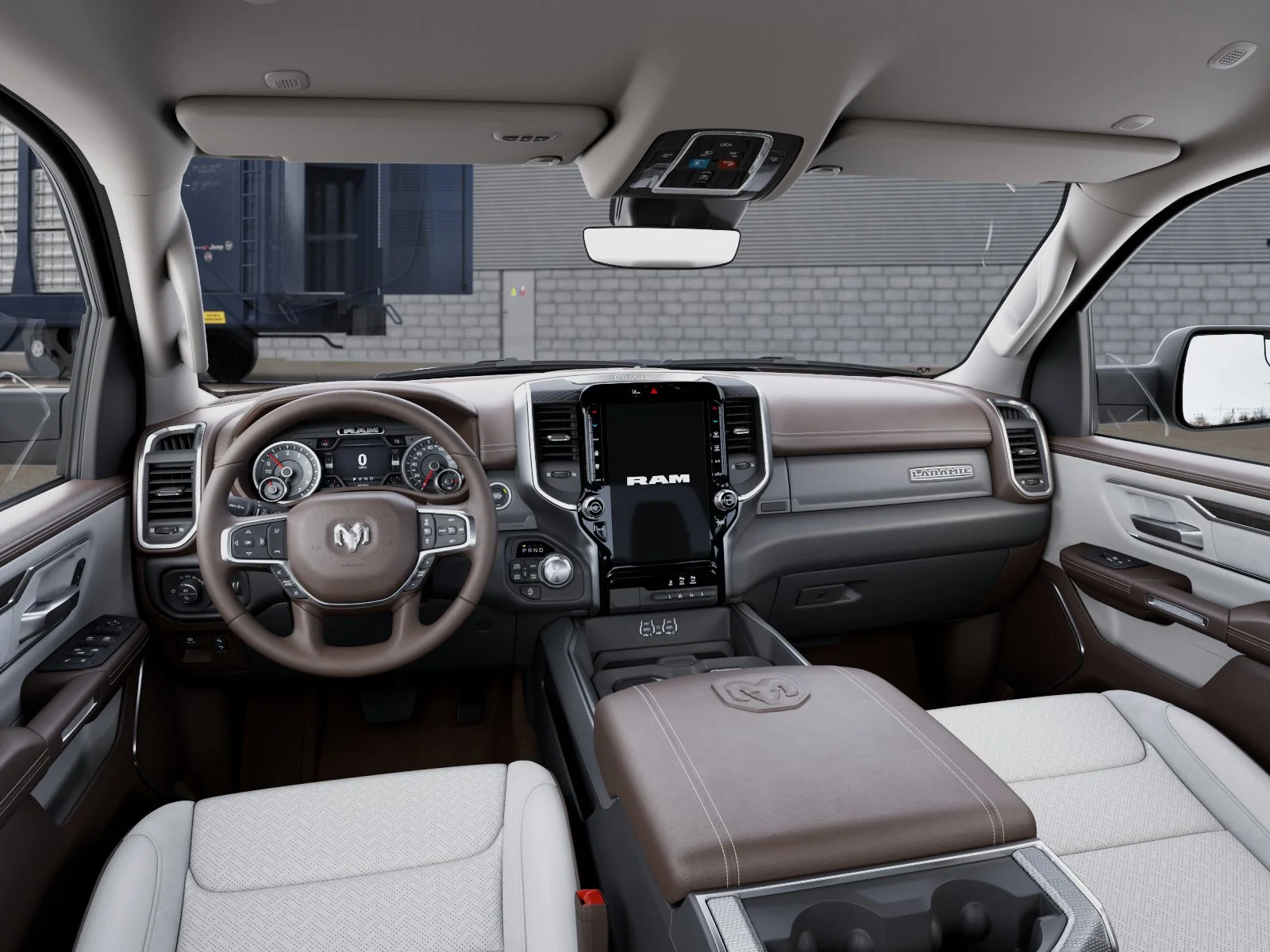 New 2026 Bright White Clear-Coat Exterior Paint RAM Laramie image 14
