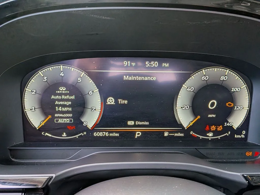 Used 2023 Blue INFINITI LUXE image 14