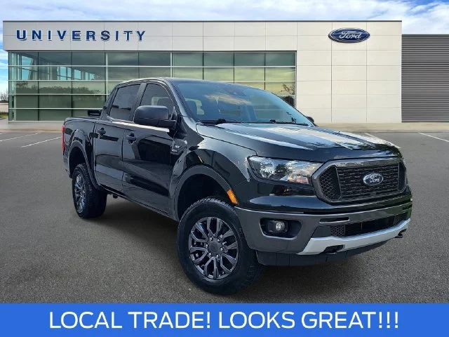 Used 2021 Black Ford XLT image 1