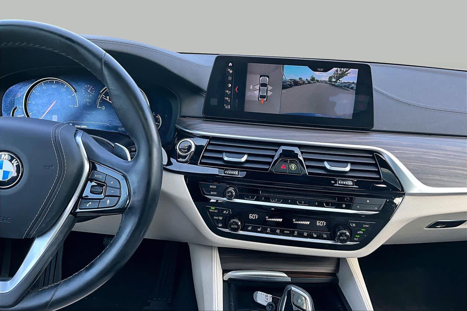 Used 2018 Mediterranean Blue Metallic BMW 530i image 6